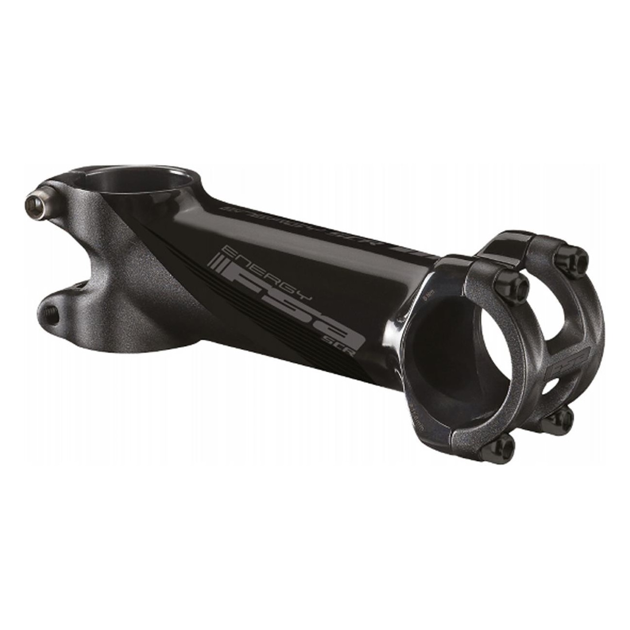 Soporte de Manillar 100mm SCR 6° Negro Mate para Bicicleta de Carretera - 1