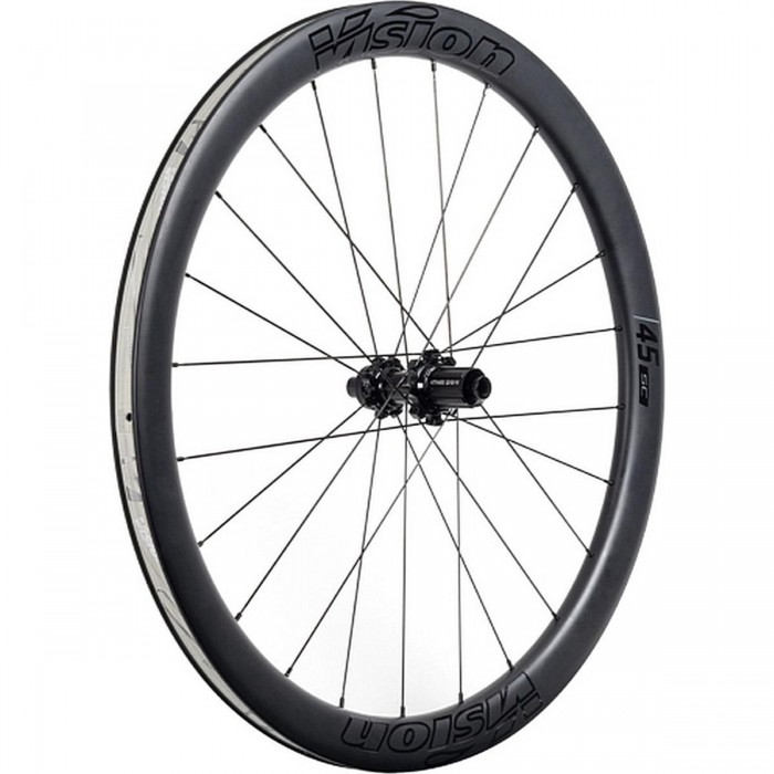 Coppia Ruote in Carbonio SC45 DB Tubeless Ready B4 - Sram XDR, Center Lock, Profilo 45mm per Strada - 1 - Ruote complete - 