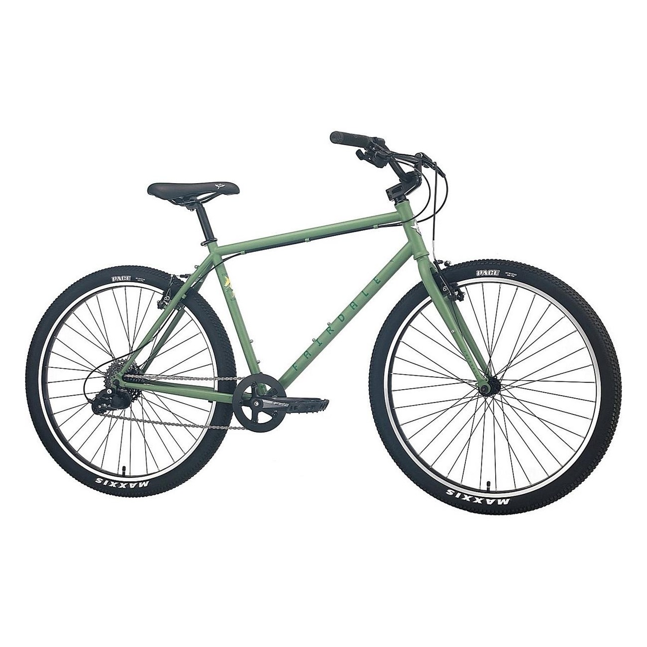 Vélo Fairdale Ridgemont S/M Vert - Performance et Confort en Acier 1020 - 1