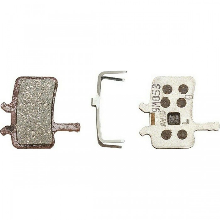 Organic Aluminum Disc Brake Pads for MTB - Compatible with Juicy 7, 5 & BB7 - 1