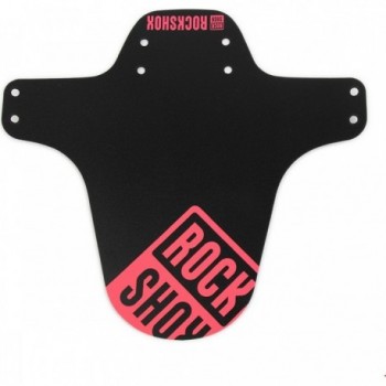 RockShox Neon Black-Pink MTB Mudguard with Side Skirts for Forks - 1