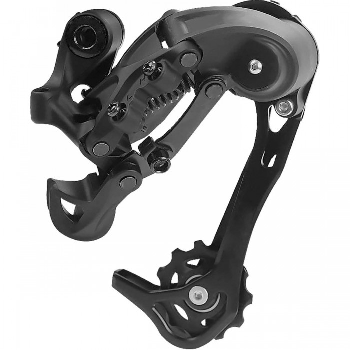 Deragliatore Posteriore Ventura 10V Nero Compatibile Shimano per MTB e Trekking - 1 - Cambio posteriore - 0887539034153