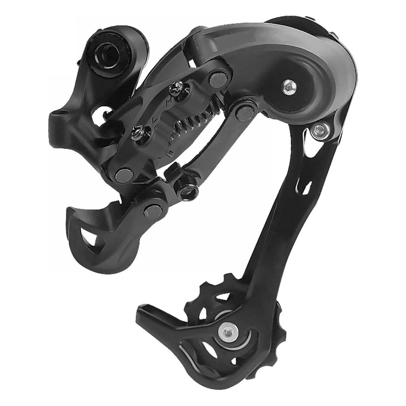 Ventura 10V Black Rear Derailleur Compatible with Shimano for MTB and Trekking - 1