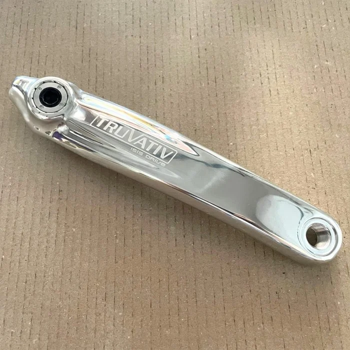 Truvativ Luftalarm Pedivella 180mm Silber Glänzend - Kompatibel mit ISIS - 1