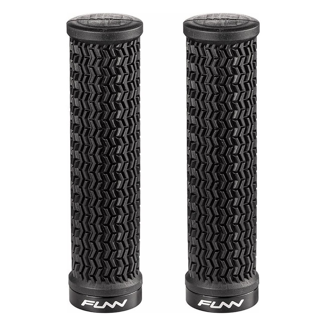 Puños HOLESHOT 31mm de Aluminio CNC Negro - 115g, Marca FUNN - 1