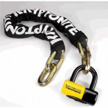 14mm New York Fahgettaboudit Lock Chain with Key, 1000mm Length, 10/10 Security - 1