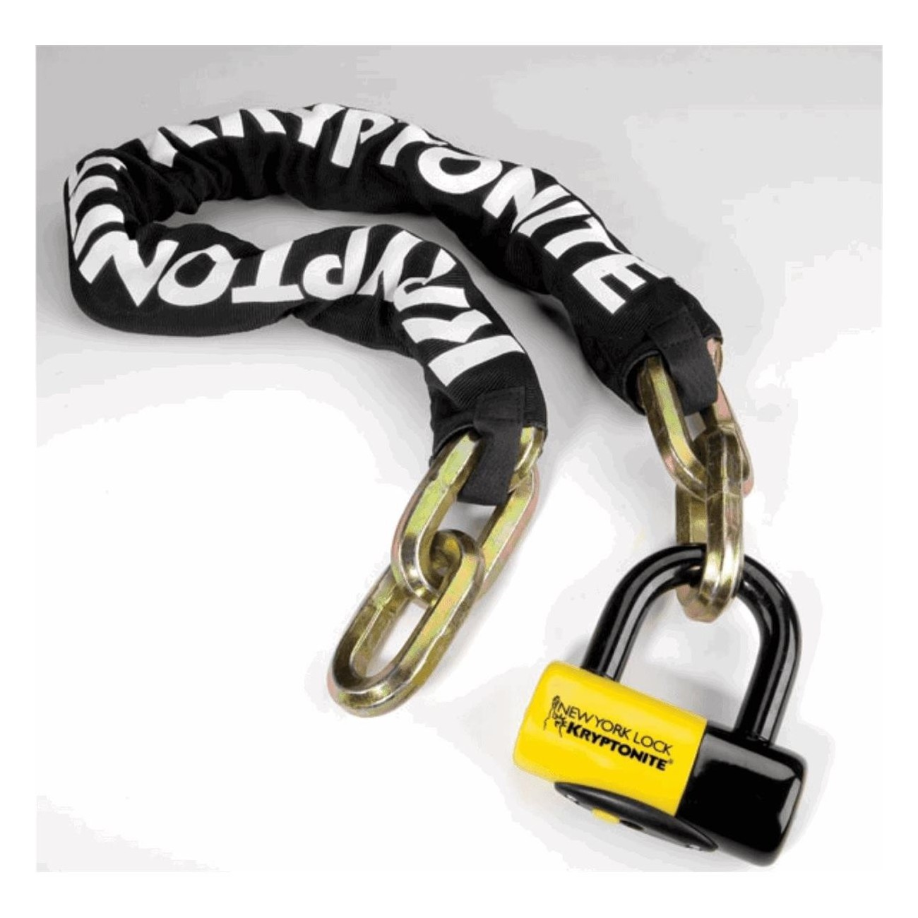 14mm New York Fahgettaboudit Lock Chain with Key, 1000mm Length, 10/10 Security - 1