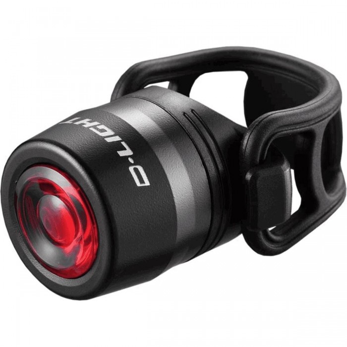 Luz Trasera Recargable por USB 0.5W con 3 Funciones para Bicicleta - 1