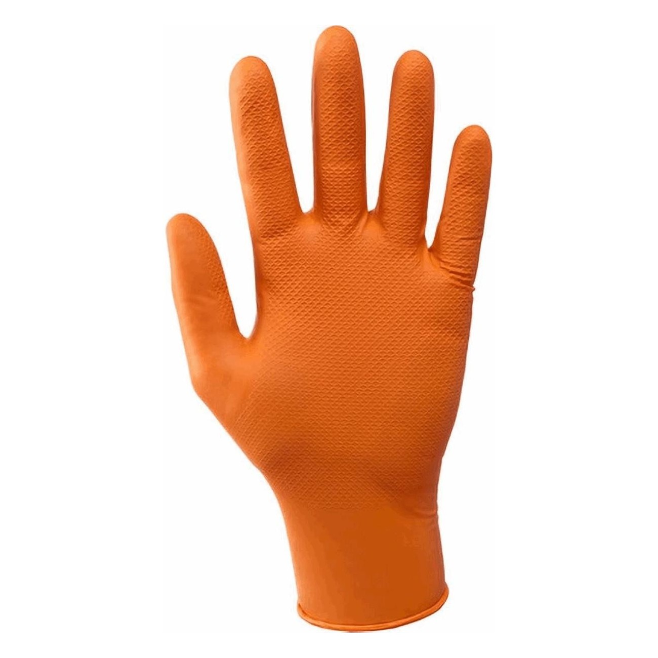 Gants de Travail en Nitrile Renforcé GREASE MONKEY Taille M - 50 Pièces - 1