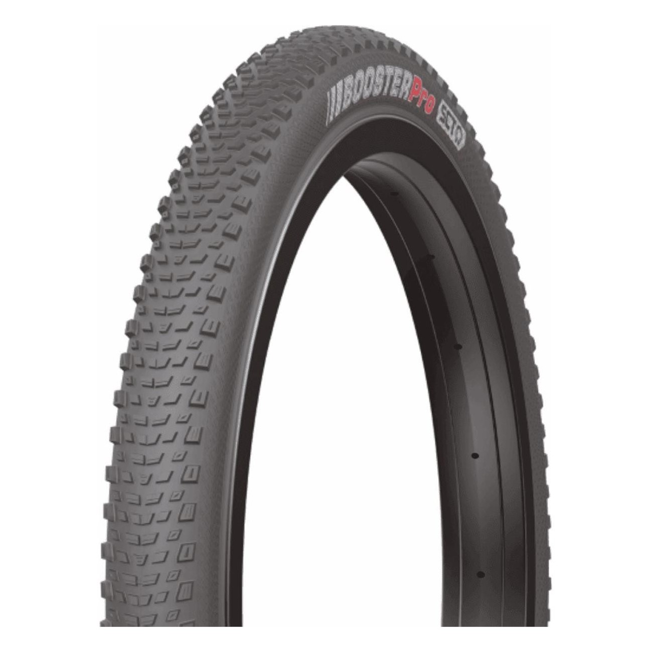 Gravel Booster Tire 700x37 Tubeless Ready 120 TPI Folding - Grip & Versatility - 1