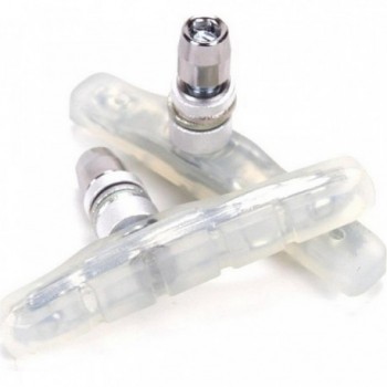 Pastillas de Freno BMX Odyssey A-Brake Transparentes Suaves para Rines Pintados - 1