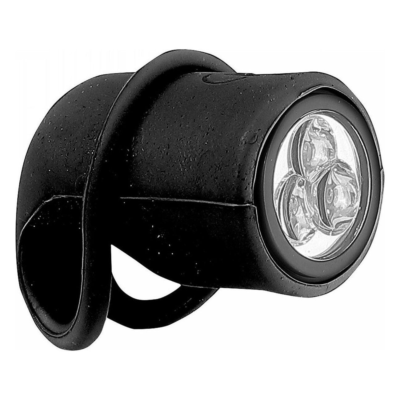 Battery-Powered OCULUS Front Light with 3 LEDs, Silicone Cover & Universal Mount - 1