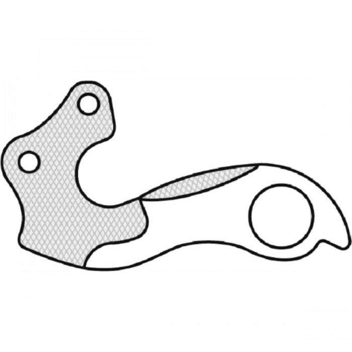 GH-045 Aluminum Derailleur Hanger - Durable and Lightweight for Bicycle - 1