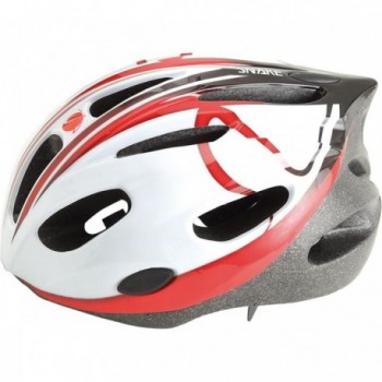 Casco MVTEK Snake Bianco/Rosso Taglia M (53-56 cm) - Normativa EN1078+A1, Dispositivo di Protezione Individuale PPE - 1 - Caschi