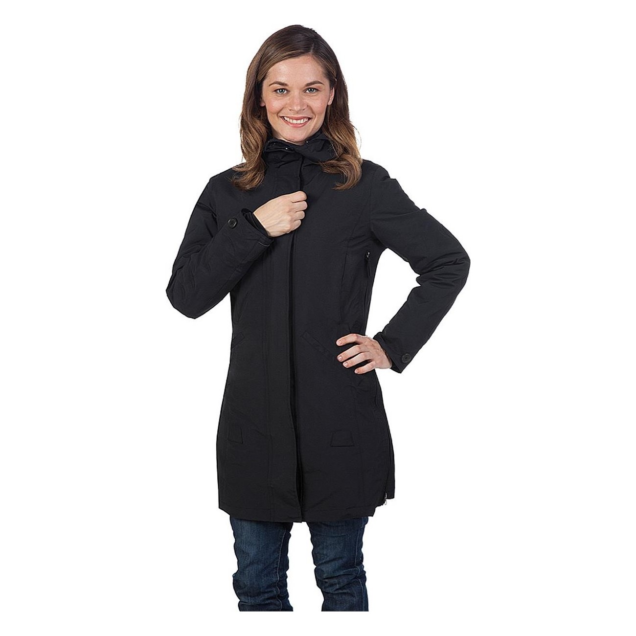 Parka Magique Femme Bleu Taille 34 - Imperméable et Polyvalent pour Aventures - 1