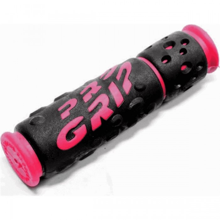 Progrip 953 MTB Grips Red/Black Soft PVC - Superior Comfort & Performance - 1