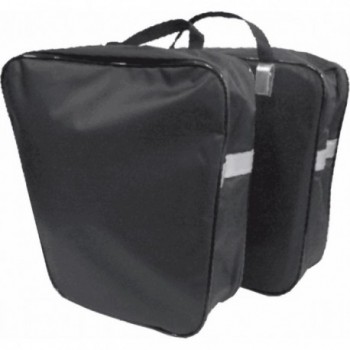 20L Black Nylon Sport Side Bag - MVTEK Pair, Size 30/23x33x8 cm - 1