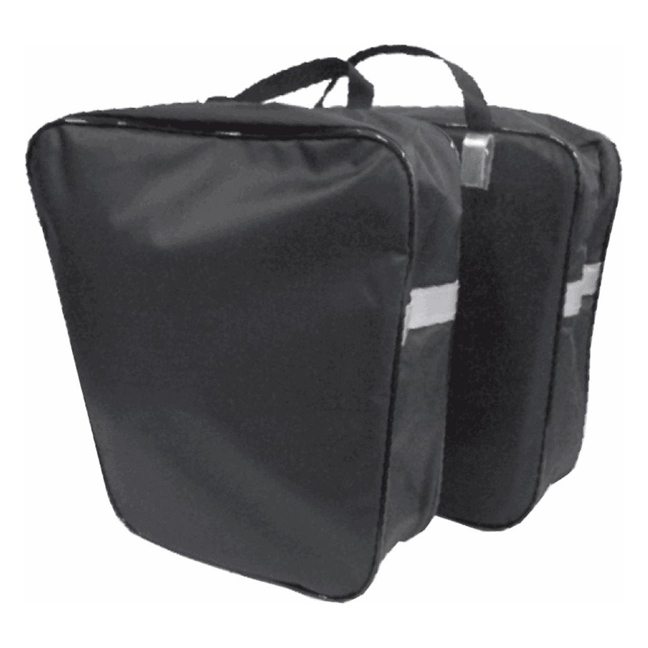 Bolsa Lateral Deportiva 20L en Nylon Negro - Pareja MVTEK, Dimensiones 30/23x33x8 cm - 1