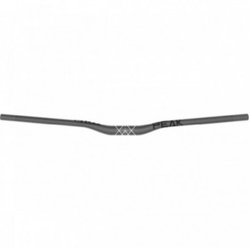 MTB Handlebar DEDA MUD PEAK 31.7x780mm Aluminum UD, Rise 20mm, Polish on Black - 1