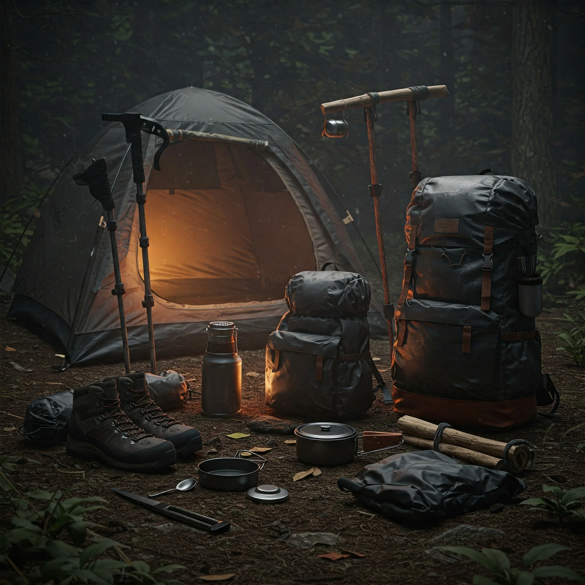 Trekking und Camping