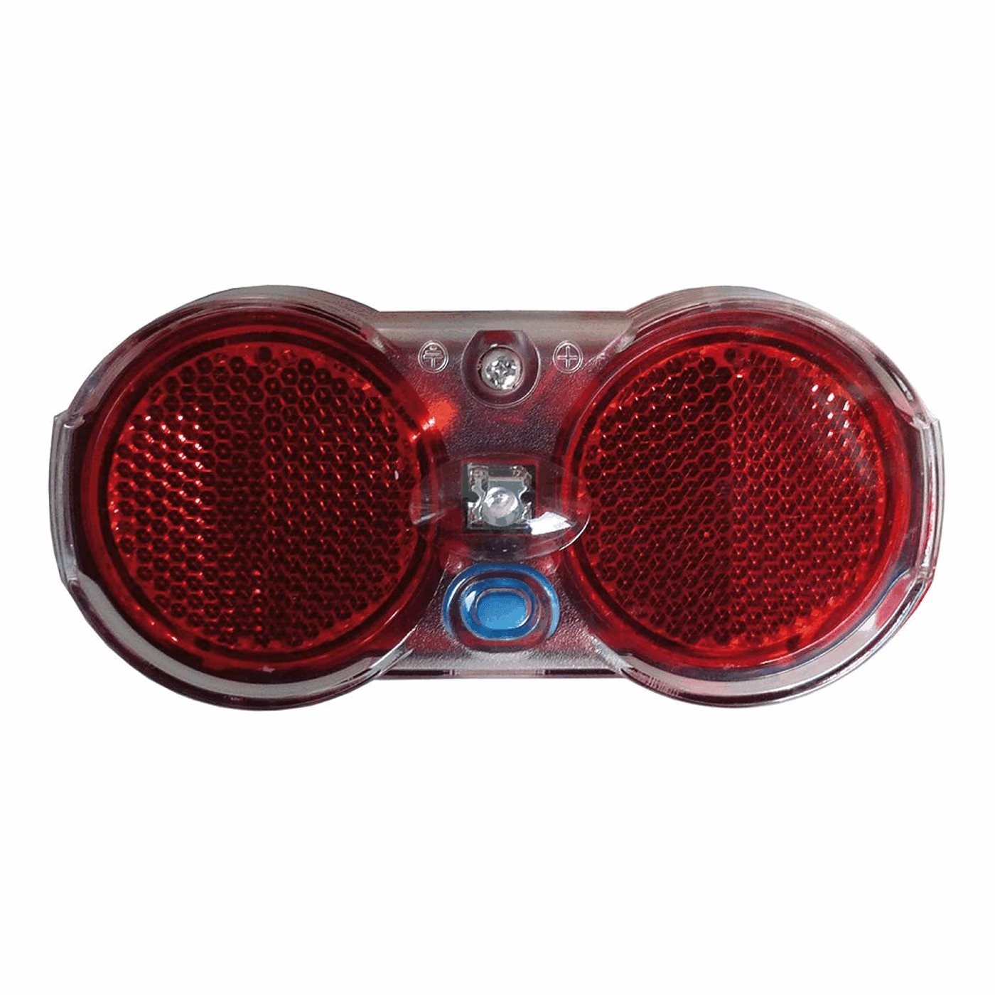 8005586210784 - Rücklicht Lumex 2 rote LEDs MVTEK - Batteriebetrieb und Dynamo