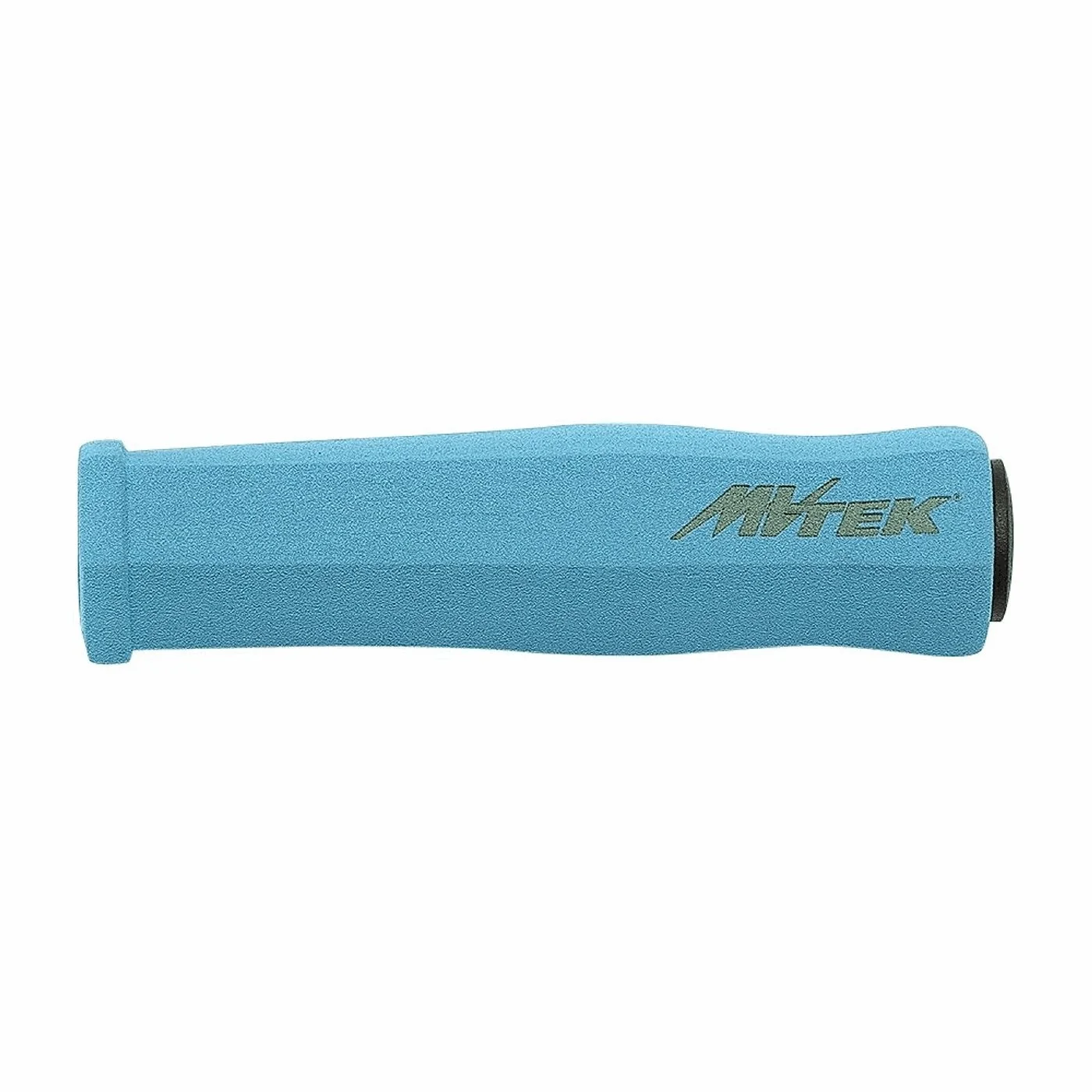 8005586213501 - Ergonomische Superlight Schaumgriffe 128mm Blau mit MVTEK Logo und Stopfen