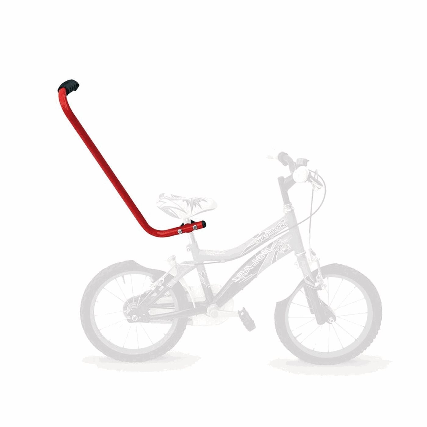 Barra di apprendimento balance angel per bici junior 10/16 rosso