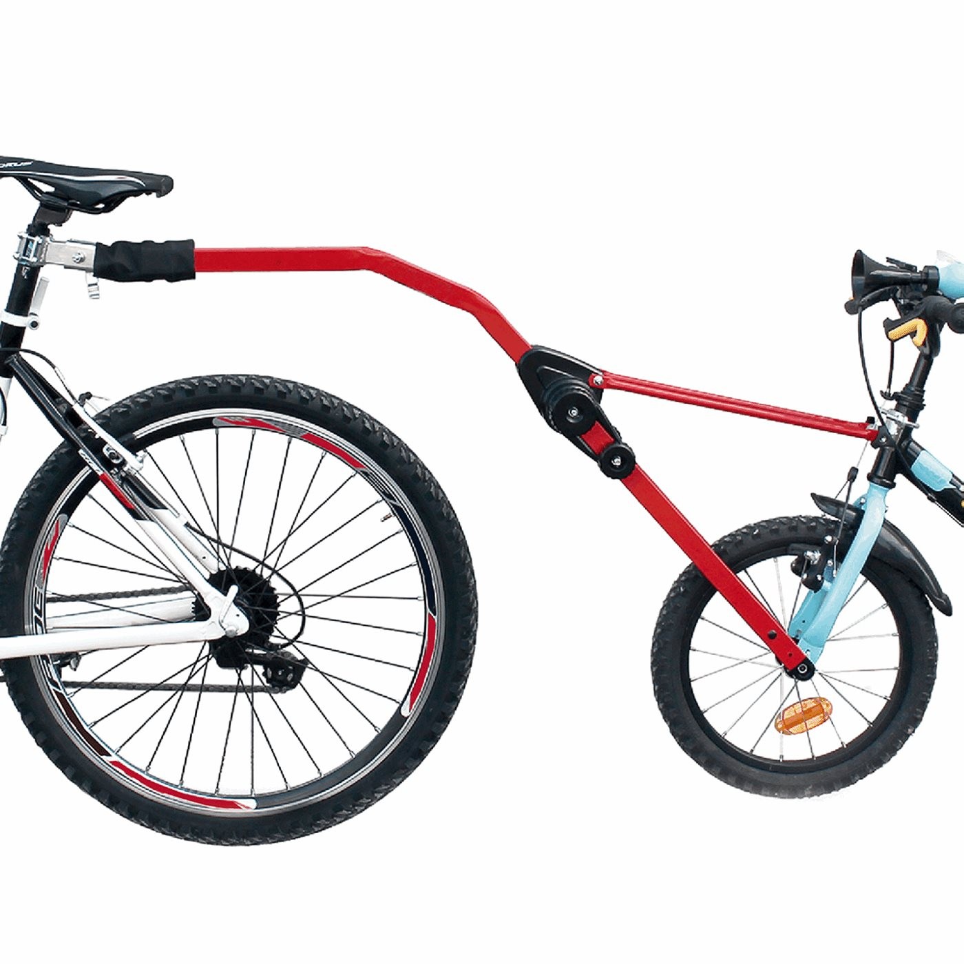 8015058003004 - Trail Angel Zugstange Rot für Kinderfahrräder 10-20 Zoll 30kg - Bellelli