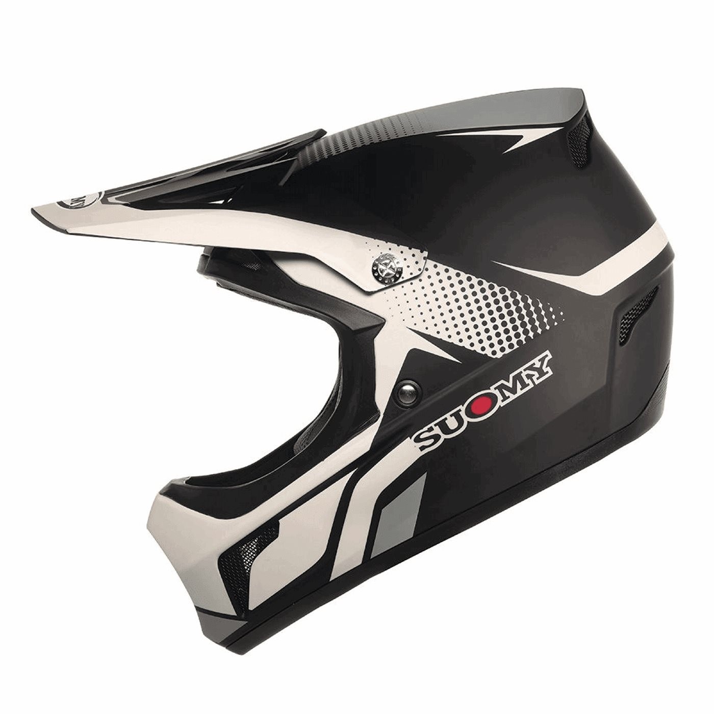 Casco extreme nero/bianco/grigio - taglia m