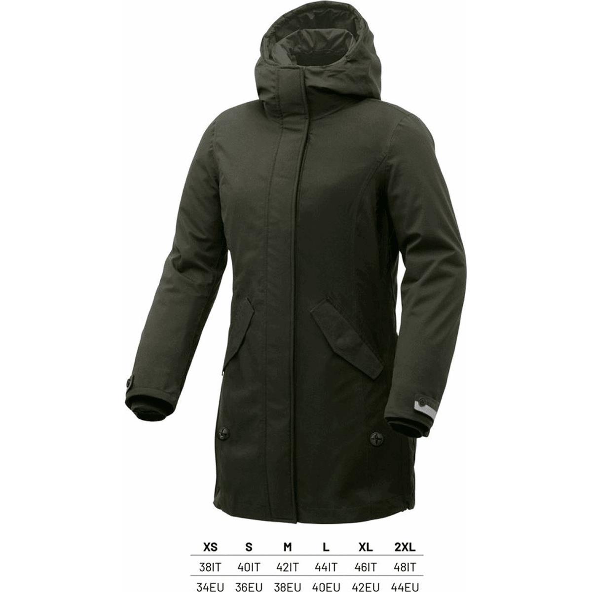 8026492148695 - Damen Parka 2in1 Grün Airborne Größe 2XL mit CE-Zertifizierung für Fahrräder