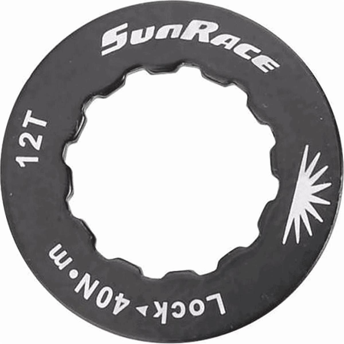 4710944240276 - 12-Zahn CNC Aluminium Kassette Riegel Schwarz Kompatibel mit Shimano und Sunrace