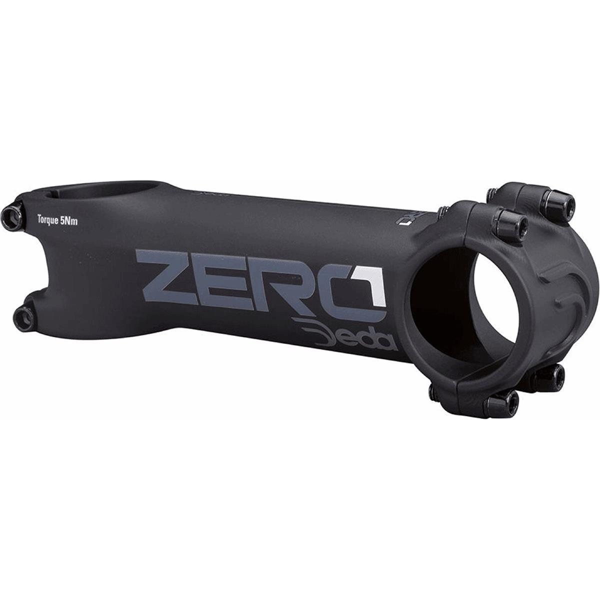 8059265683505 - Deda ZERO 1 Lenkeradapter aus Aluminium 6061 130mm 82° Schwarz auf Schwarz