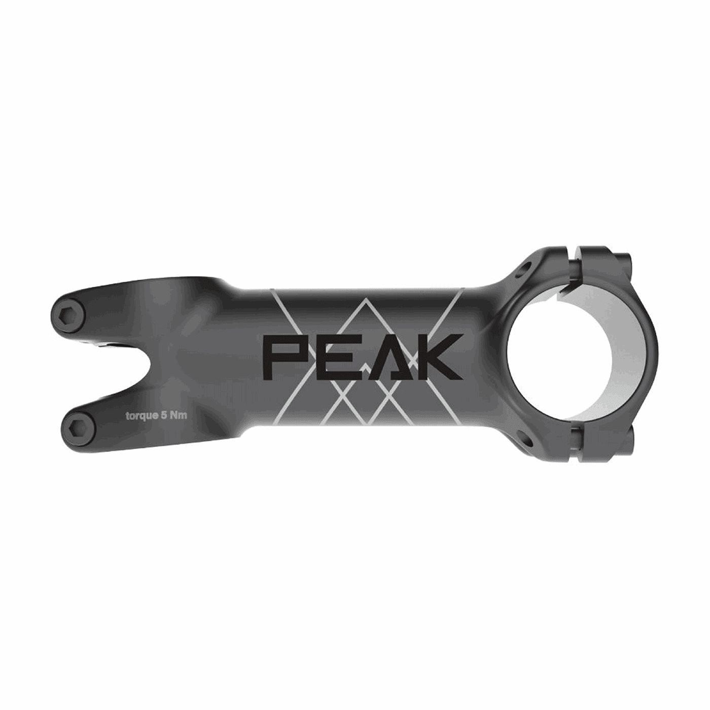 8052783484074 - Deda MUD PEAK 317x50mm Lenkeradapter Aluminium 2014 84° 140g Schwarz