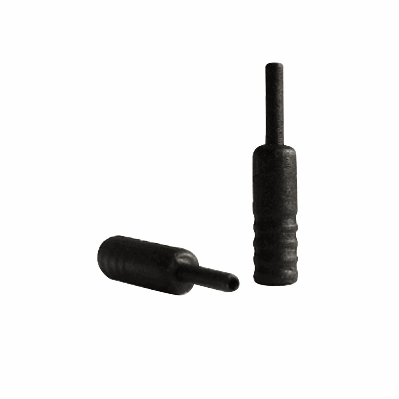 4712831671378 - Schwarze Nylon-Endkappen 4mm - 100 Stück ASHIMA