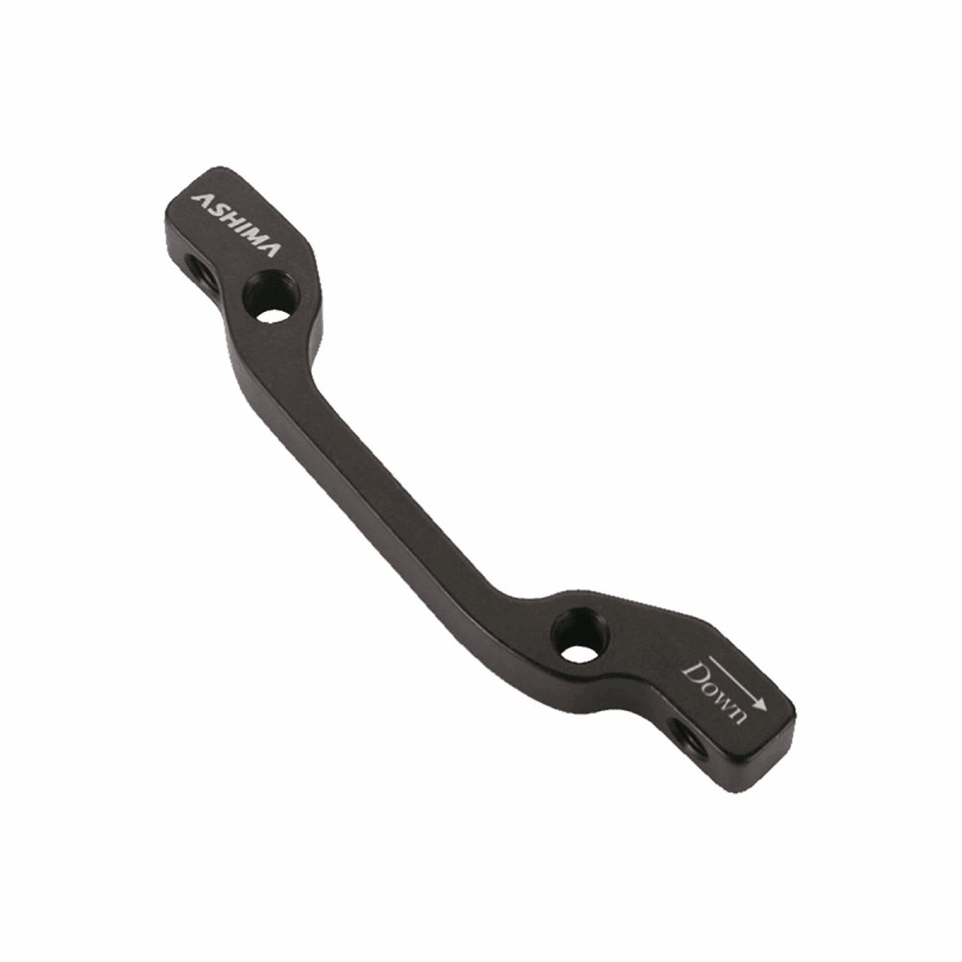 4712831651400 - Bremsadapter AU06 hinten 203mm Schwarz - Kompatibel mit Post Mount IS ASHIMA