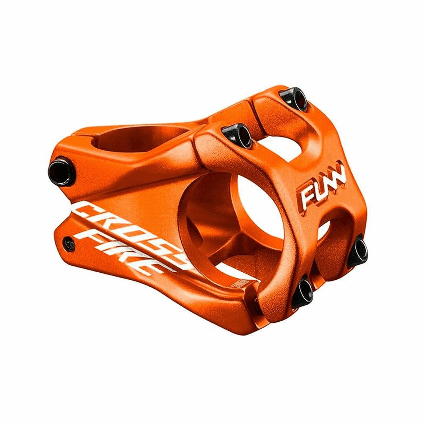 4712931189896 - MTB Vorbau Crossfire 35x35mm aus Aluminium Orange für 286mm Steuersatz 0°