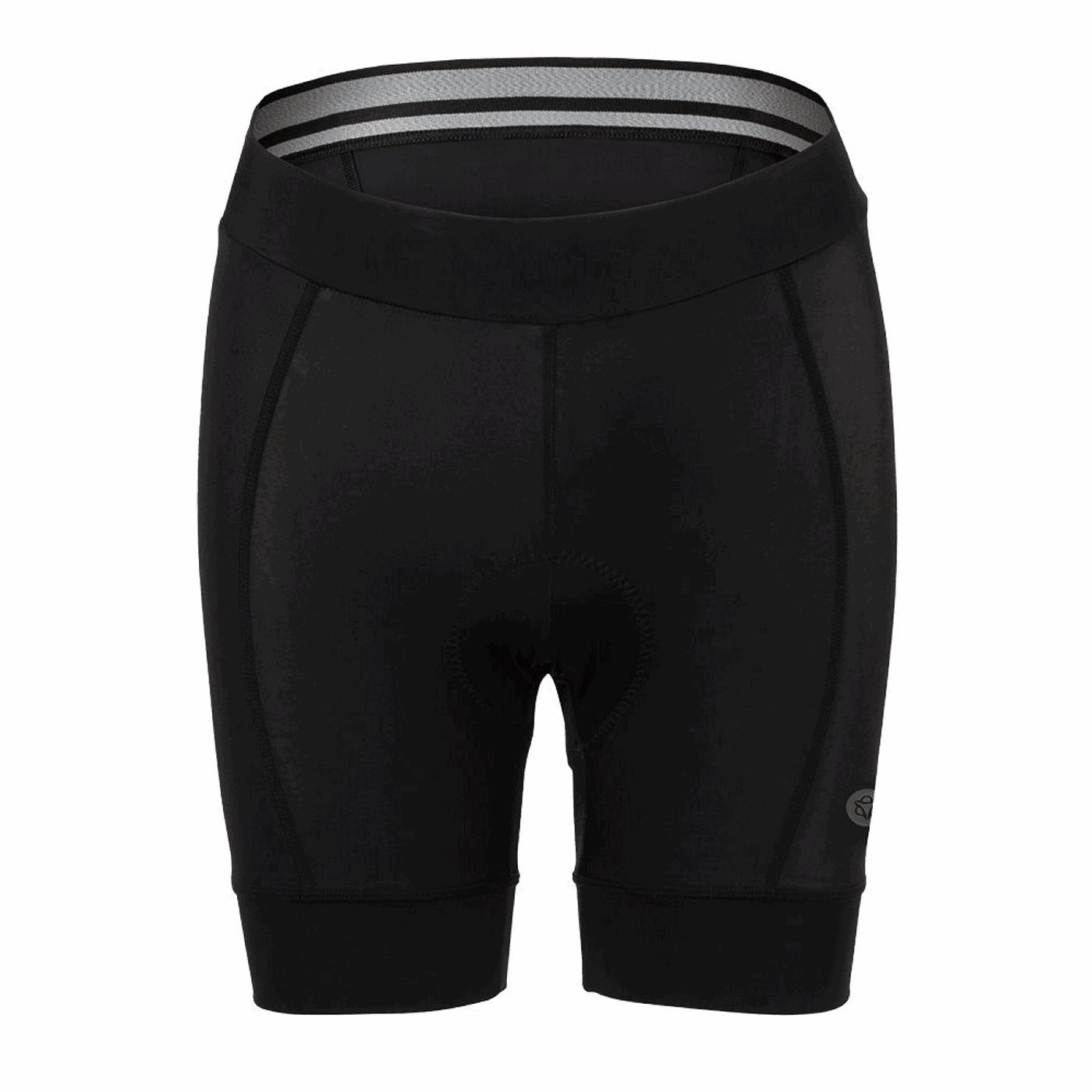 8717565656710 - Damen Sportshorts Schwarz XS mit atmungsaktivem Power Lycra Polster