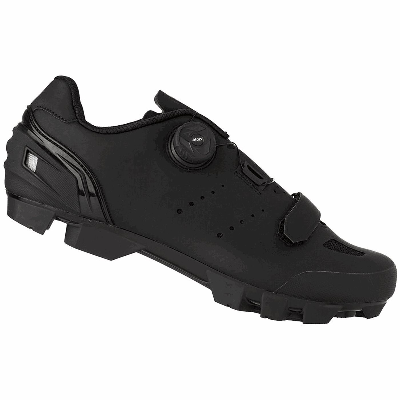 8717565631410 - MTB Schuhe M610 Unisex Schwarz mit Nylonsohle und Atop-Verschluss - Größe 39