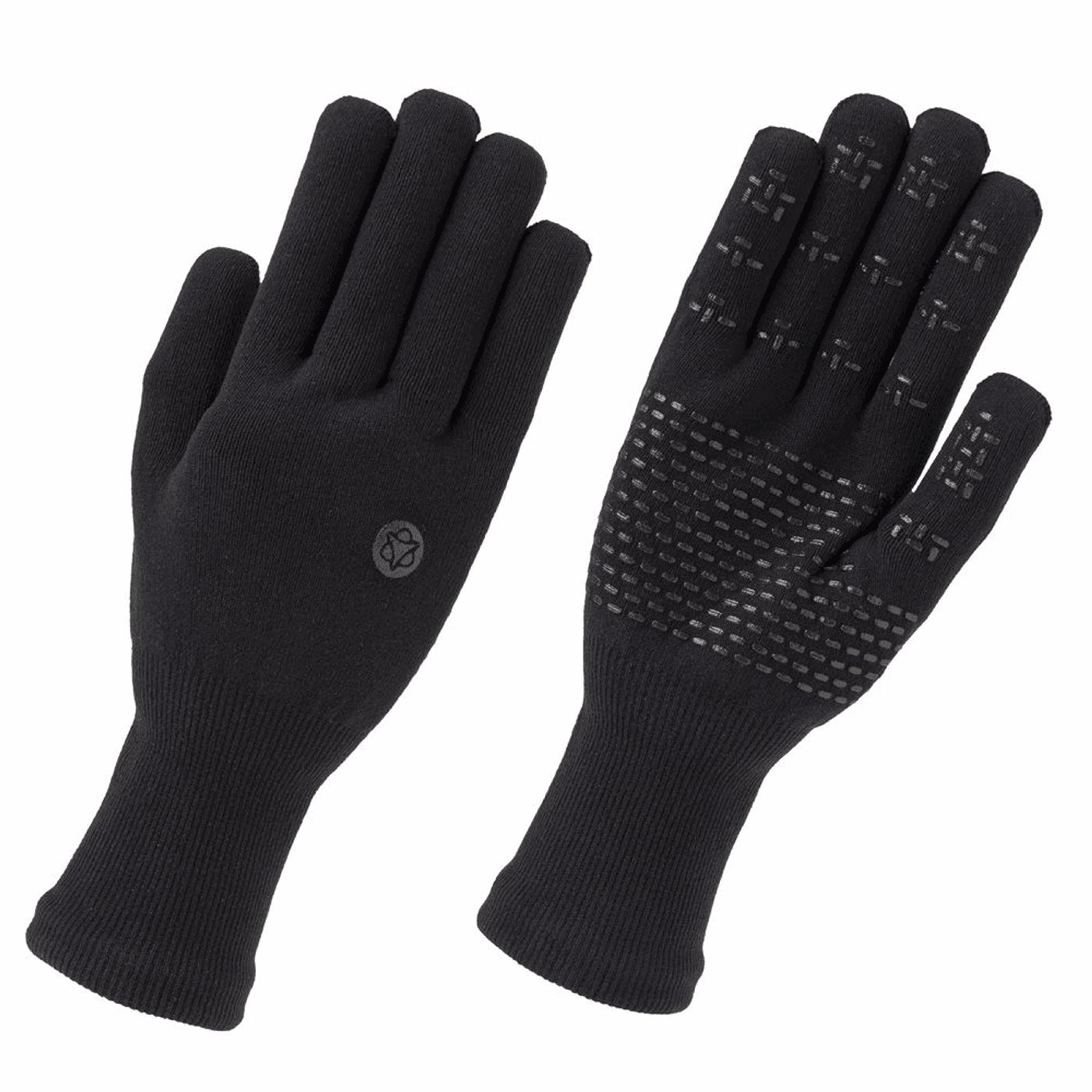 8717565642751 - AGU Handschuhe aus Merino und Silikon Schwarz XL - Wasserabweisend und Atmungsaktiv