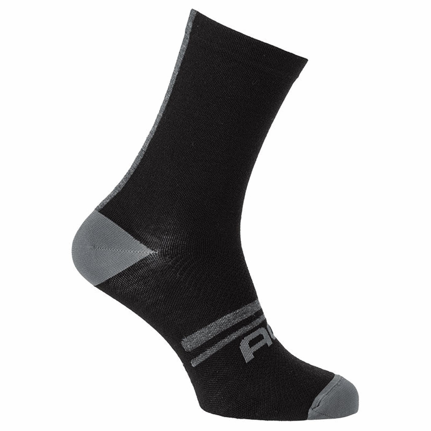 8717565649170 - Thermo Merino S-M 19cm Schwarze Socken über dem Knöchel aus Merinowolle