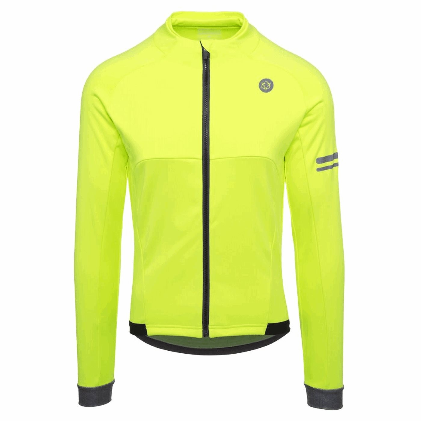 8717565571310 - Windjacke Herren Winter Sport Gelb Fluoreszierend Größe L - Wasserabweisend mit AGU Taschen