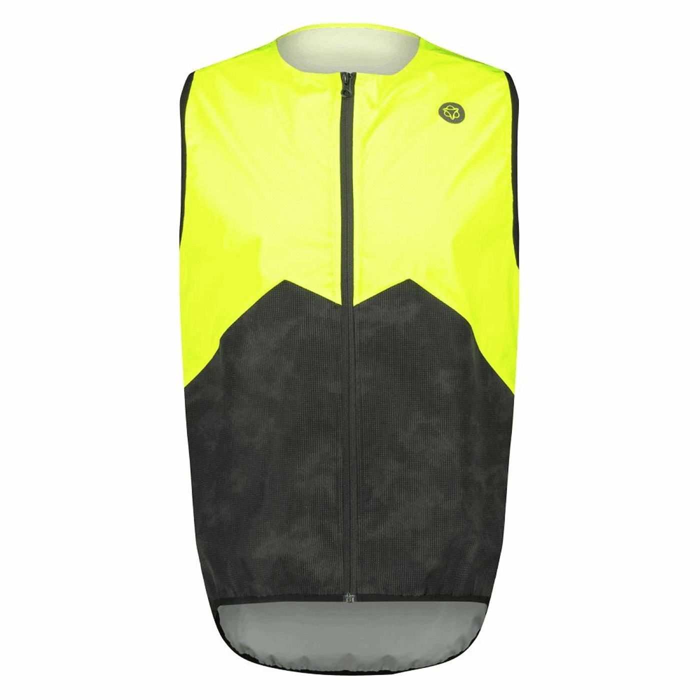 8717565664647 - Hi-Vis Unisex Weste Gelb Schwarz Größe L - Hohe Sichtbarkeit und Komfort