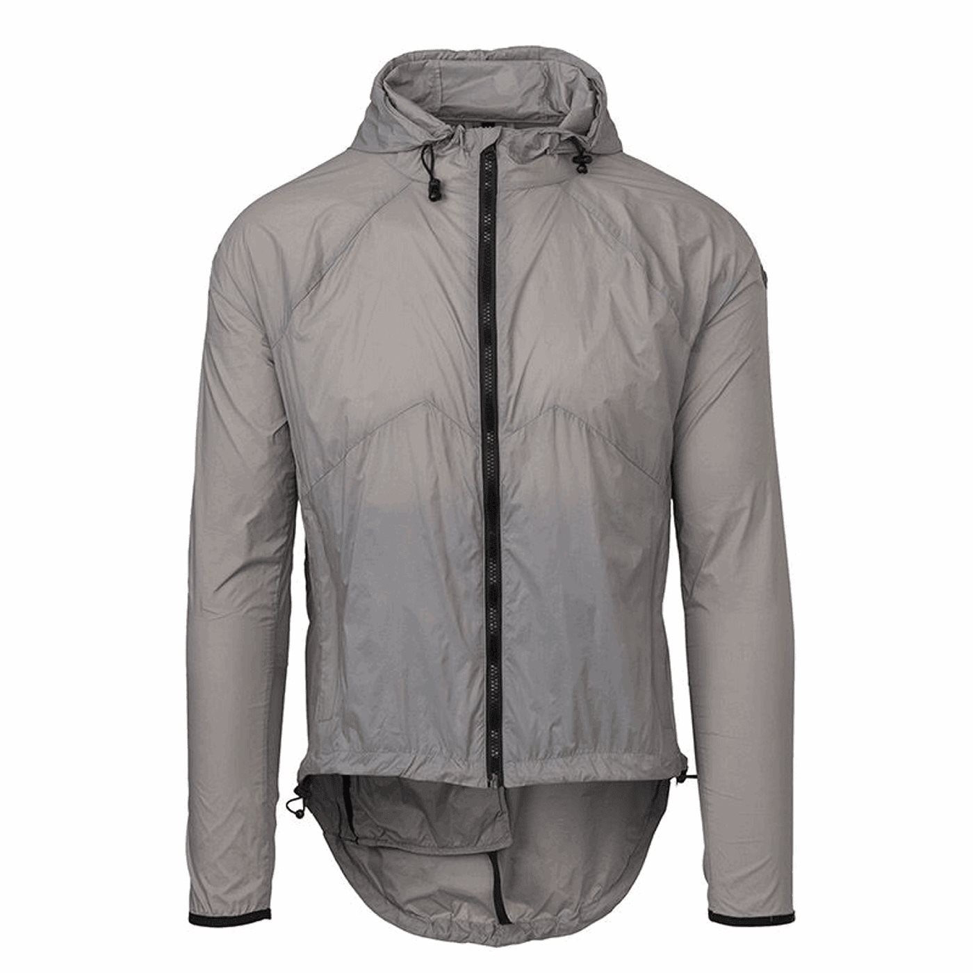 Giacca wind hooded venture unisex grigio taglia s