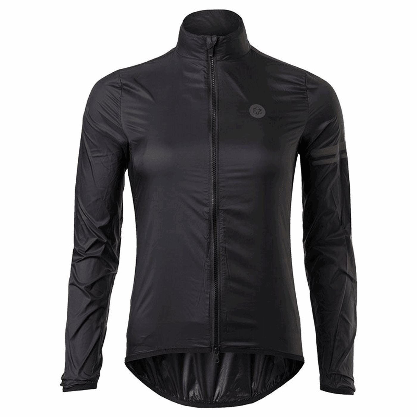 8717565662919 - Damen Sportjacke WIND II Schwarz - Wasserabweisend und Winddicht Größe S