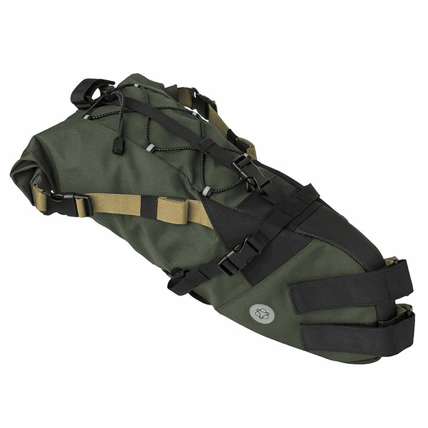 8717565738980 - Venture Unterrohrtasche Militärgrün 10L für Bikepacking - 10x15x50 cm