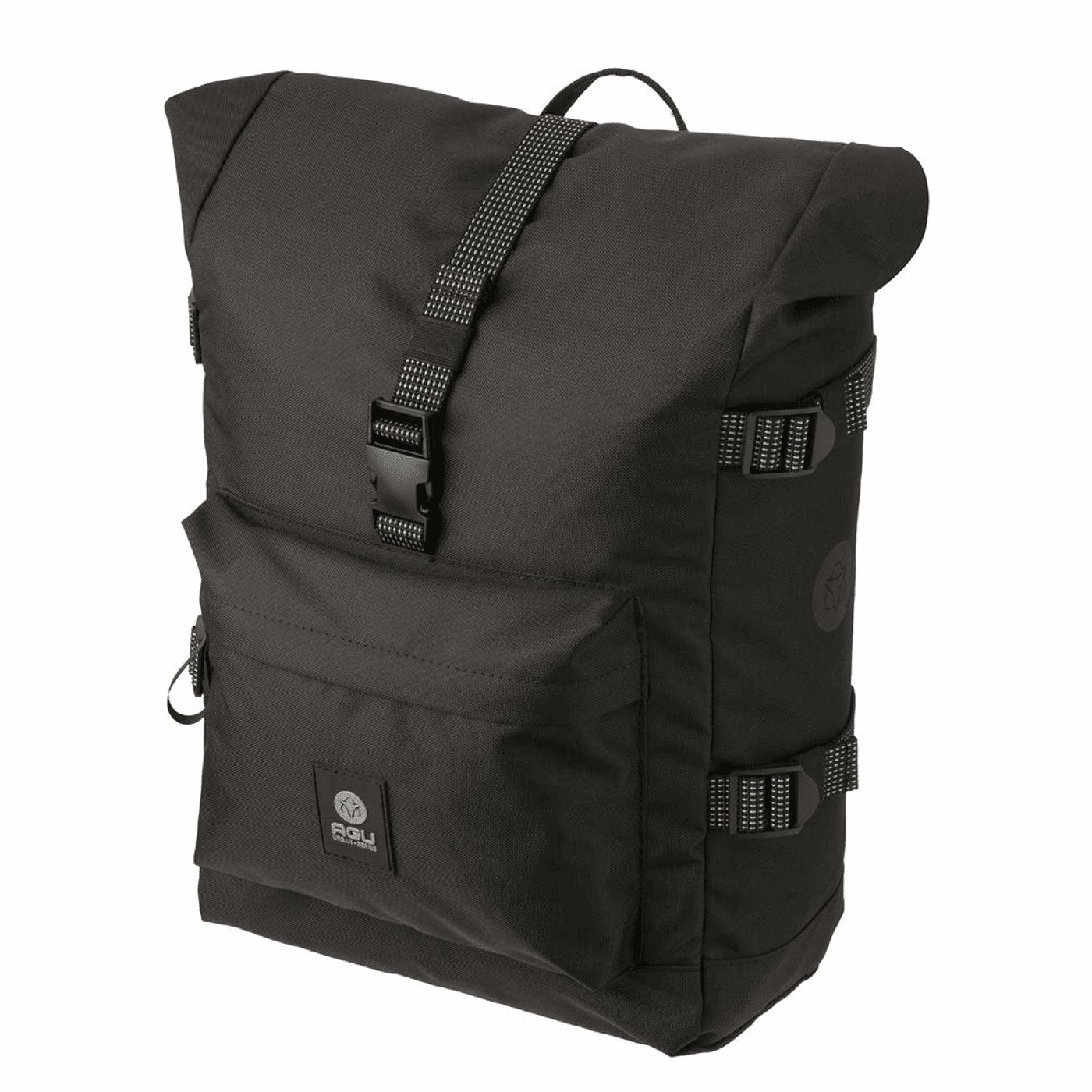 Borsa a bisaccia urban 28x35x14cm tasca singola nero 14lt