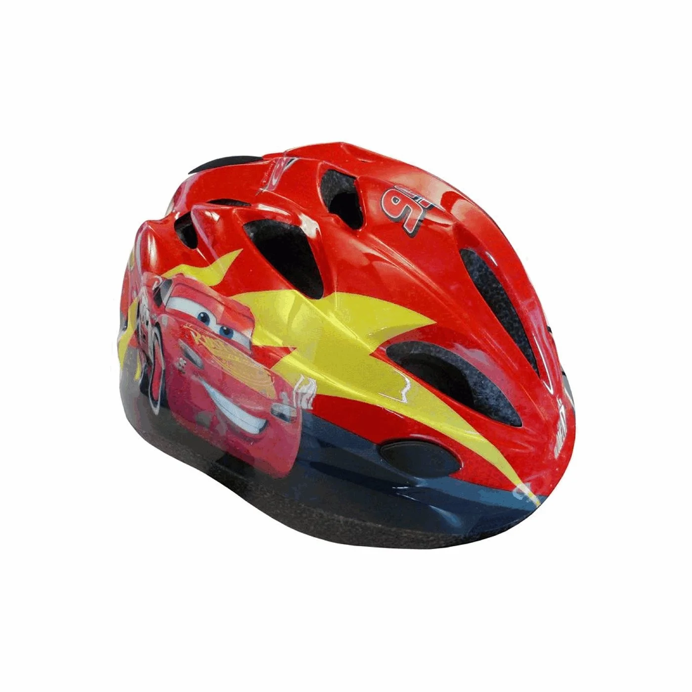 Casco kid da cars - taglia s (52/56cm - 4/8 anni)