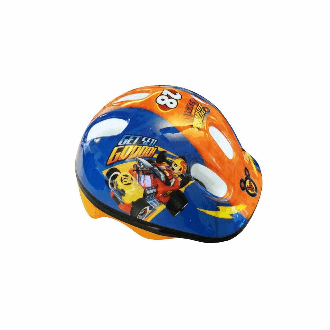 Casco baby con mickey mouse - taglia xs (44/48cm - 2/4 anni)