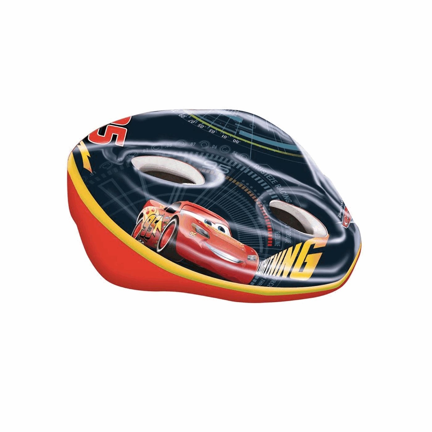 Casco easy da cars - taglia s (52/56cm - 4/8 anni)