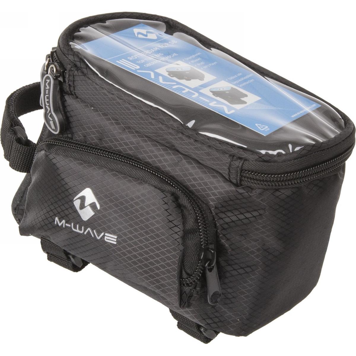 0887539002459 - M-Wave Rotterdam Top SB 23L Oberrohrtasche mit Touch-Fach für Smartphone